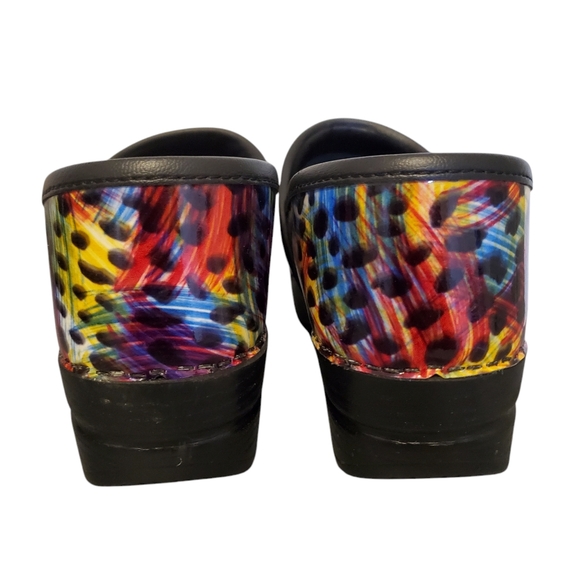 Dansko Professional Paint Storm Patent Clogs (EUR 38) - Picture 4 of 4